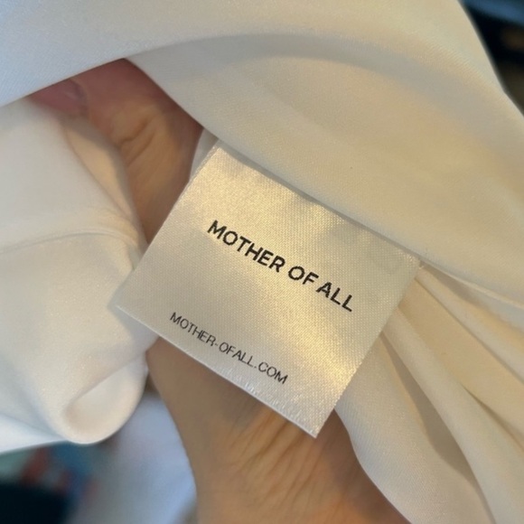 MOTHER OF ALL Carmen Dress in White - Picture 7 of 7